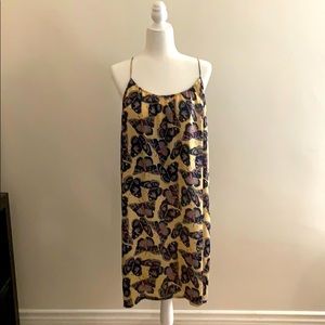 XL Butterfly print dress